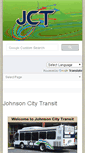 Mobile Screenshot of johnsoncitytransit.org